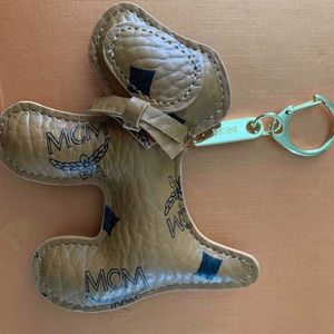 Mcm puppy keychain